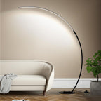 2000LM Ultra-Wide Coverage LED Lamps for Living Room with 3 Color Temperatures, Dimmable Arc Floor Lamps, Modern Standing Tall Lamp with Remote Control Reading Floor Lamp